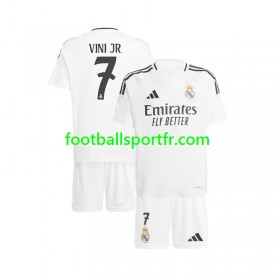 Tenue Real Madrid Vinicius Junior 7 Enfant Domicile 2024-2025 Maillot de Foot